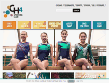 Tablet Screenshot of ch4sportingclub.it